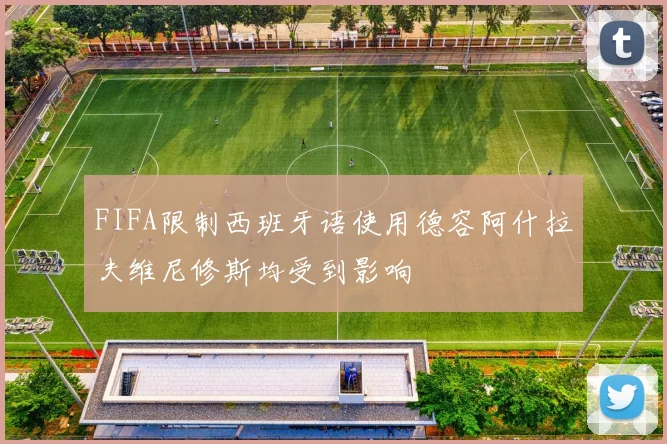 FIFA限制西班牙语使用德容阿什拉夫维尼修斯均受到影响